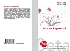 Buchcover von Racinaea Steyermarkii