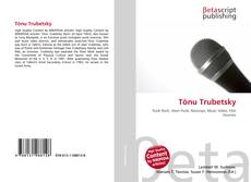 Couverture de Tõnu Trubetsky