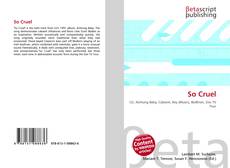 Buchcover von So Cruel
