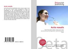 Couverture de Actio noxalis