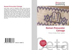 Copertina di Roman Procurator Coinage
