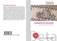Buchcover von Sanballat the Horonite