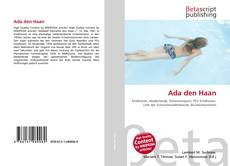 Copertina di Ada den Haan