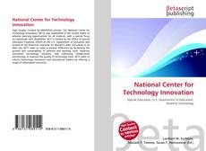 Copertina di National Center for Technology Innovation