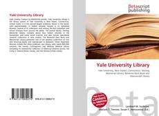 Couverture de Yale University Library