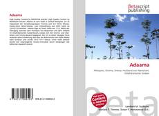 Couverture de Adaama