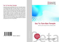 Couverture de Sac Tu Tam Bao Temple