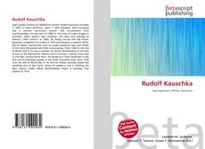 Couverture de Rudolf Kauschka