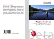 Copertina di Wilson's Phalarope