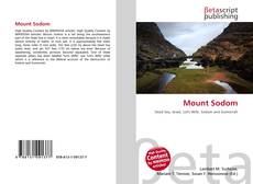 Couverture de Mount Sodom