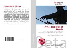 Copertina di Prince Frederick of Prussia