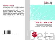 Copertina di Thomson Scattering