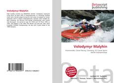 Portada del libro de Volodymyr Malyhin