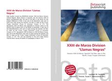 Couverture de XXIII de Marzo Division "Llamas Negras"