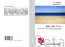 Capa do livro de Dead Sea Canal 