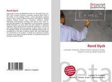 Copertina di Rand Dyck