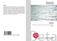 Copertina di Snice