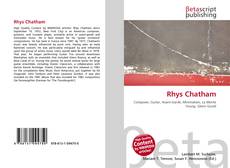 Buchcover von Rhys Chatham