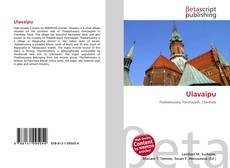 Buchcover von Ulavaipu