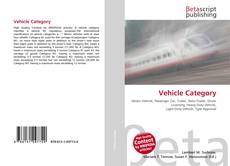 Borítókép a  Vehicle Category - hoz