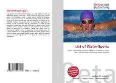 Couverture de List of Water Sports