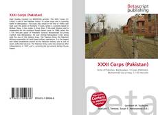 Buchcover von XXXI Corps (Pakistan)