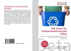 Buchcover von Yale Center for Environmental Law and Policy