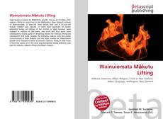 Copertina di Wainuiomata Mākutu Lifting