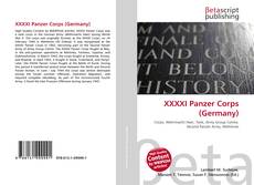 Copertina di XXXXI Panzer Corps (Germany)