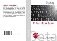 Buchcover von XX Corps (United States)