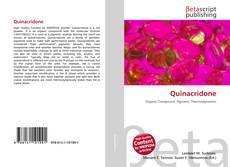 Buchcover von Quinacridone