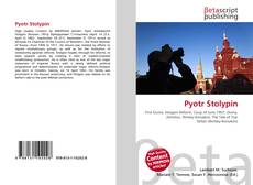 Buchcover von Pyotr Stolypin