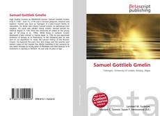 Buchcover von Samuel Gottlieb Gmelin