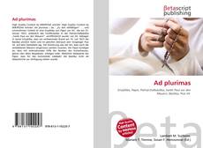 Buchcover von Ad plurimas