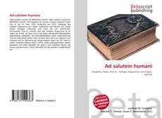 Buchcover von Ad salutem humani