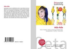 Copertina di Ada-Ada