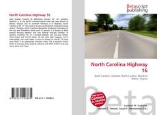 Buchcover von North Carolina Highway 16