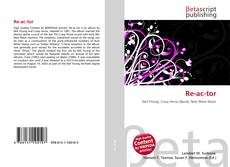 Buchcover von Re-ac-tor