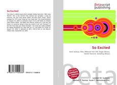 Buchcover von So Excited