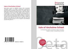 Couverture de Vale of Ancholme School