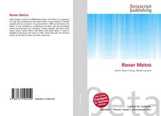 Couverture de Rover Metro