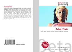 Buchcover von Adae (Fest)