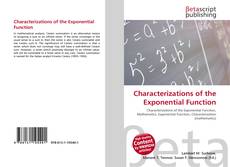 Buchcover von Characterizations of the Exponential Function