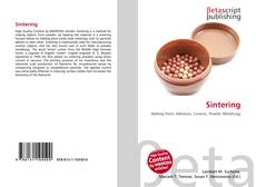 Buchcover von Sintering