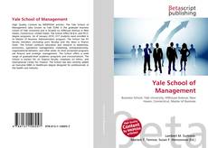 Buchcover von Yale School of Management