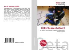 Buchcover von X (Def Leppard Album)