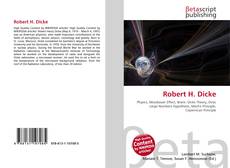 Buchcover von Robert H. Dicke