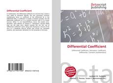 Couverture de Differential Coefficient