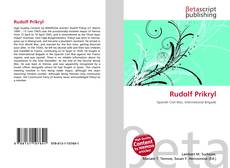 Couverture de Rudolf Prikryl