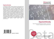 Buchcover von Equicontinuity